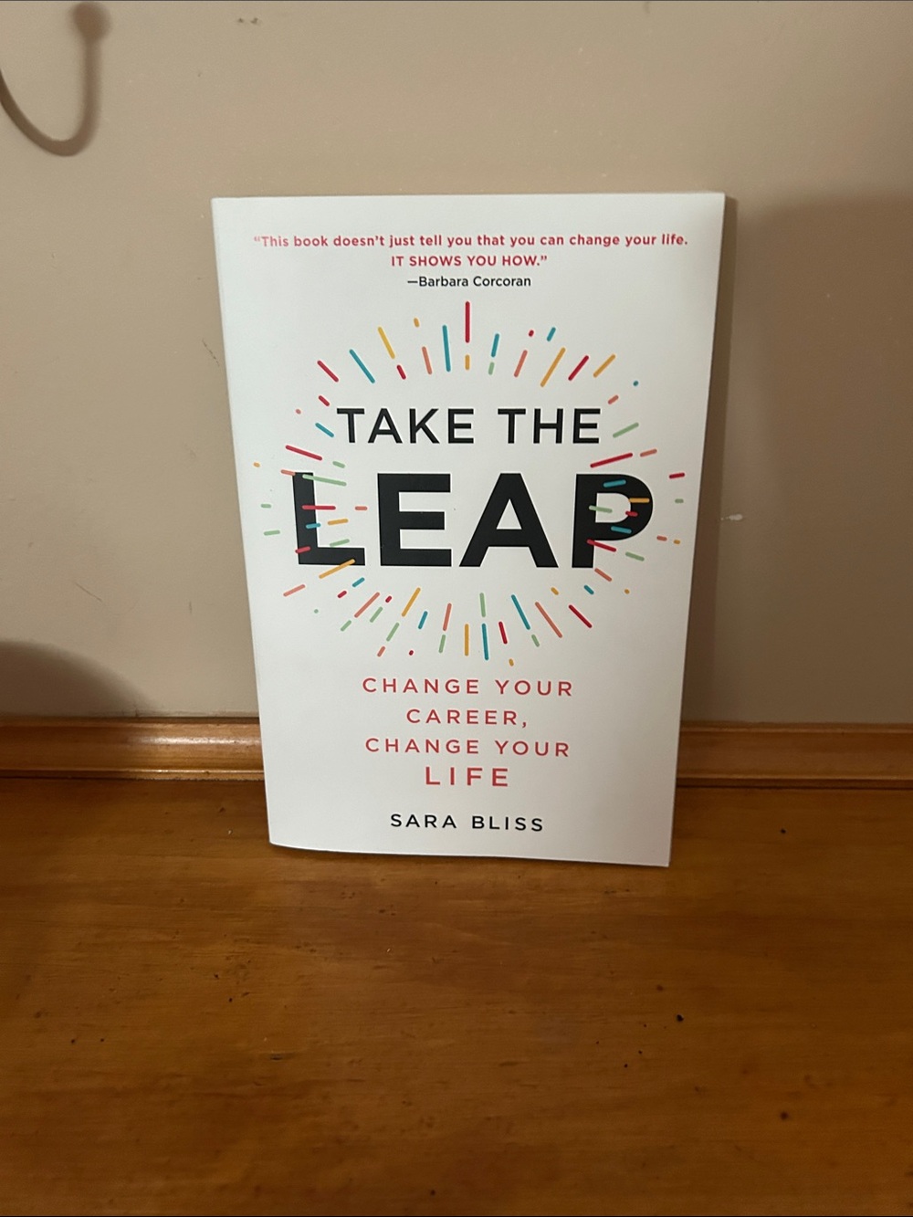 Self help- Take The Leap Wall paperback book